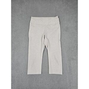 Outdoor Voices Pants Womens Small Gray Heather Cropped Flare High‎ Rise Yoga